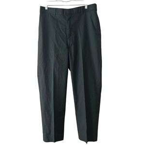 DSCP US Army Mens Dress Trousers 36L Serge Army Green AG-489 Poly Wool 1999 USA